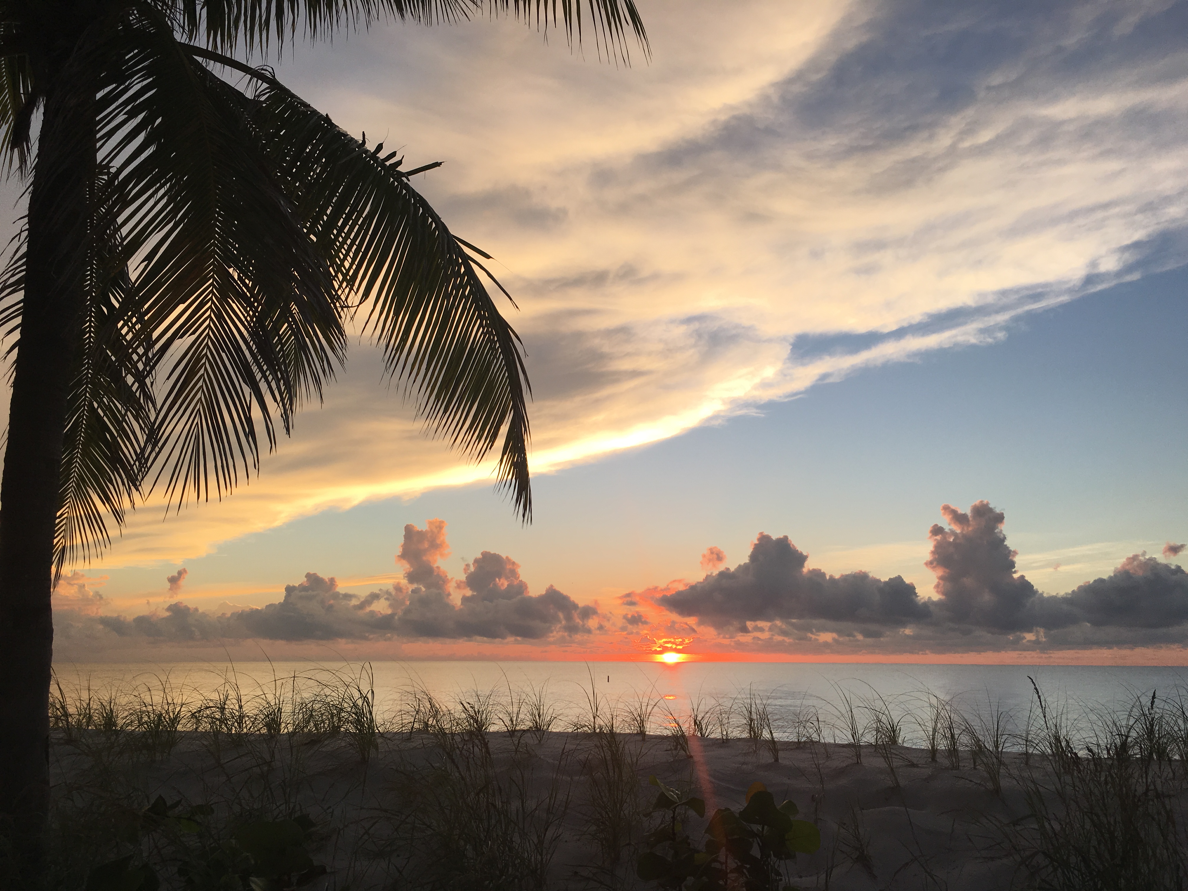 Sunrise on Ft. Lauderdale Beach, just a 5 minute walk from apartments